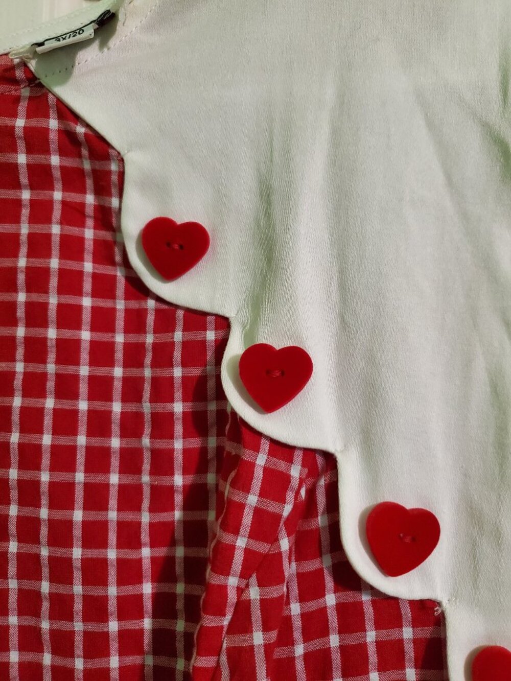 Unique Vintage: Be still My Beating Heart Dress Unique Vintage - Picture 4 of 5
